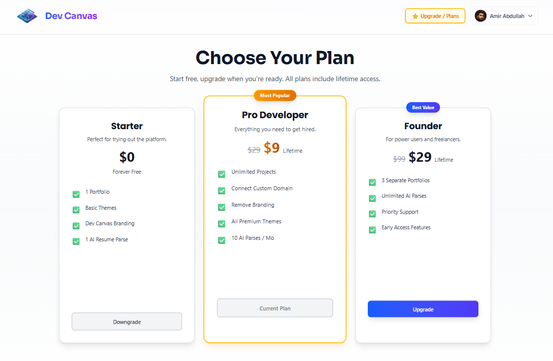 AI Portfolio Builder - Portfolio | Analytics | Strategy project screenshot 3 showing ai portfolio builder interface and features