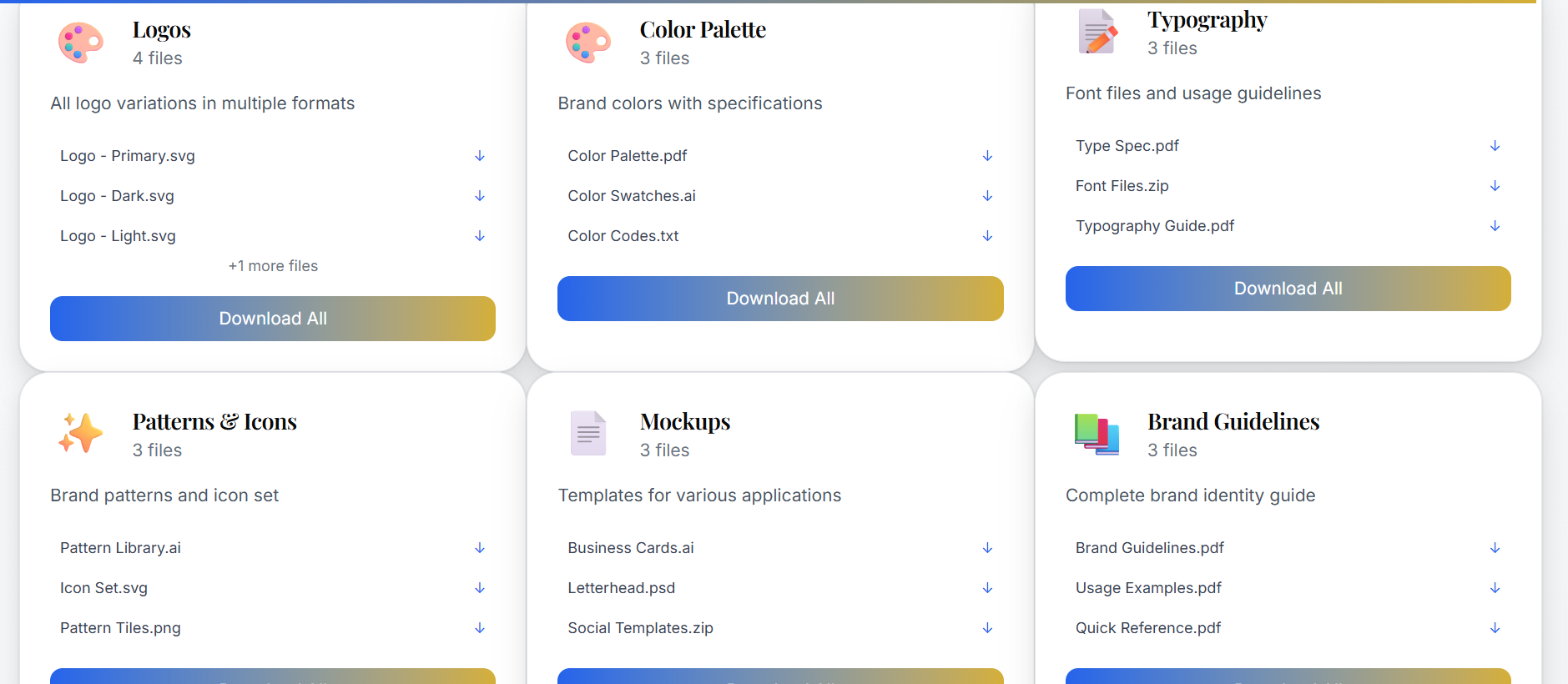 Brand Identity Design - Branding | Design | Strategy project screenshot 3 displaying brand identity design user interface, features, and design elements