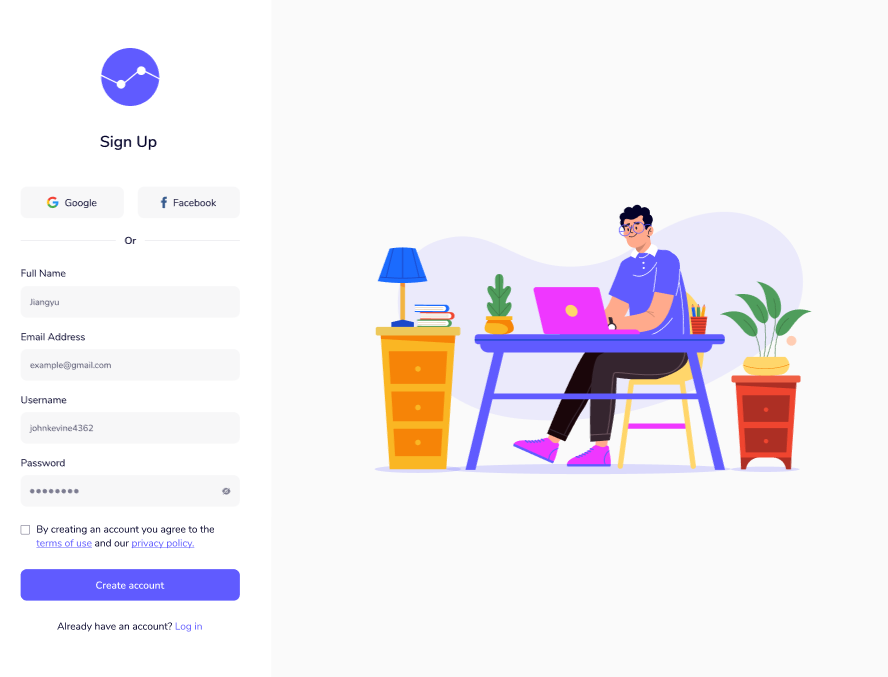 SaaS Dashboard - SaaS | Analytics | Dashboard project screenshot 1 showing saas dashboard interface and features
